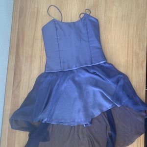 Custom Dress: Homecoming Dress: Purple Dress